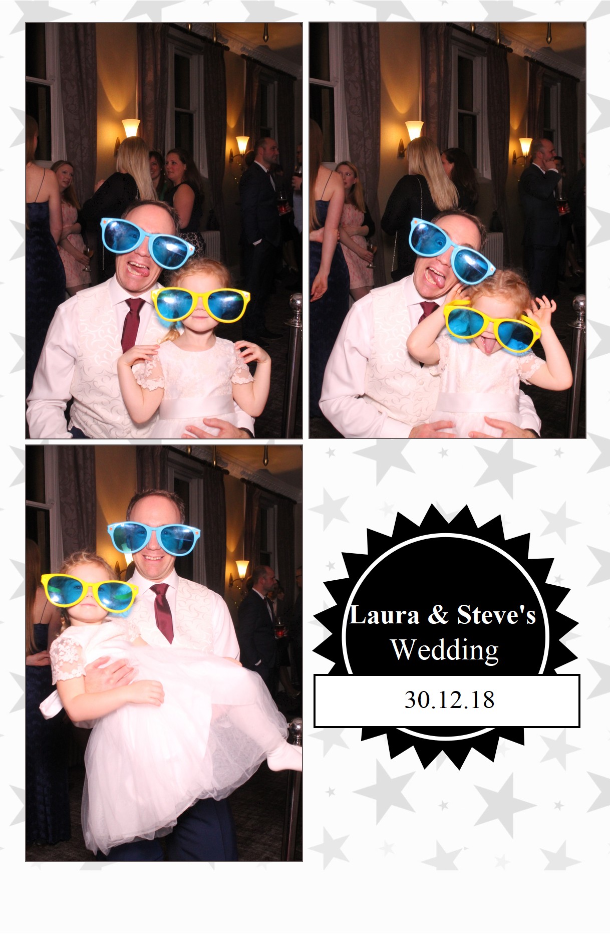 Steve and Laura's Wedding 2018 | View more photos from the event at gallery.myfunphotobooth.com/u/My-Fun-Photo-Booth/Steve-and-Lauras-Wedding-2018